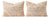 Beige Faded Suzani Bedding Pillow Cover 21'' X 29'' - Set of Two For Sale