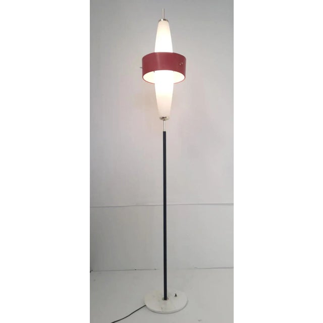 Mid 20th Century Mid 20th Century Torchère Floor Lamps by Stilnovo - a Pair For Sale - Image 5 of 10