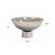 Round Grotto Glass Footed Bowl For Sale In Chicago - Image 6 of 11