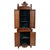 Antique Art Nouveau Carved Walnut Corner Cabinet from Vincenzo Cadorin For Sale - Image 3 of 10