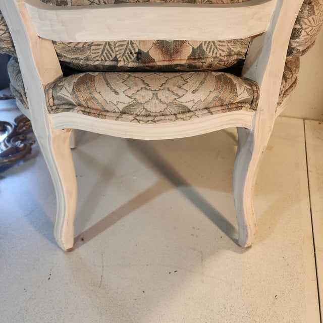 1960s Pair of Louis XV Armchairs For Sale - Image 11 of 18