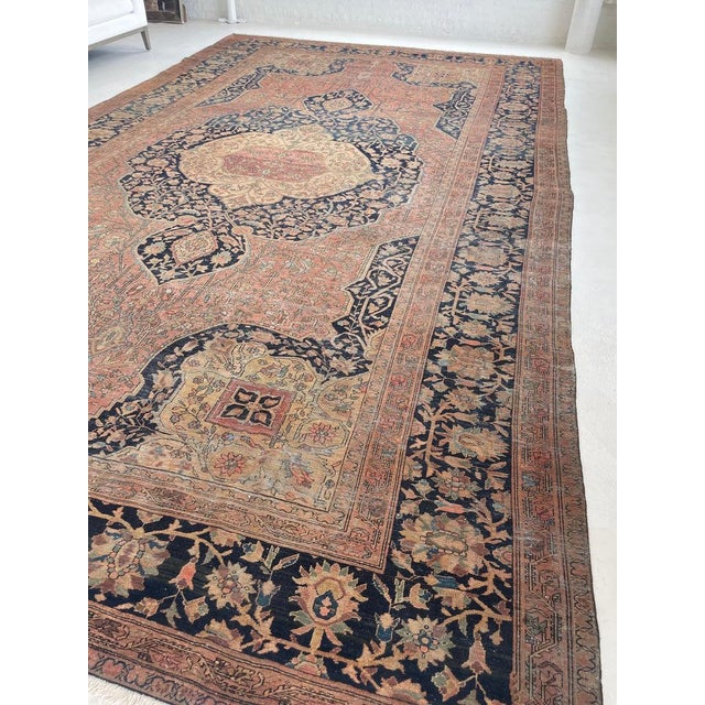 * All of our antique & vintage rugs are professionally cleaned prior to being listed.* Name: ANCIENT Palace Size Antique...