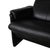 Lugano Black Leather Sofa from Erpo For Sale - Image 9 of 16