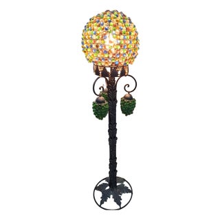 Moroccan Handcrafted Lamp, 1940s For Sale