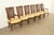 Henredon Henredon French Regency Louis XVI Carved Walnut Cane Back Dining Chairs, Set of Six For Sale - Image 4 of 16