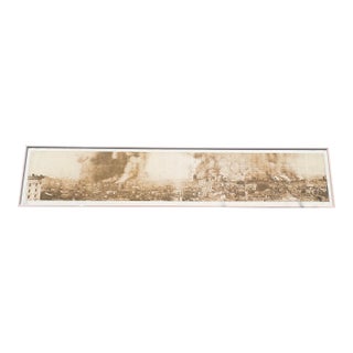 Panoramic Photo of San Francisco Fire April 16, 1908 For Sale