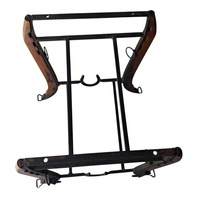 1920s High-End Sporting Heritage- Mid-Century Modern Jacques Adnet for Hermès-Inspired Equestrian Table. For Sale In Raleigh - Image 6 of 12