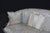 Kindel Furniture Kindel Hepplewhite Style Mahogany Upholstered Camelback Sofa For Sale - Image 4 of 17
