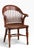 Victorian Stylish Turn of the Century Oak Office Chair For Sale - Image 3 of 10