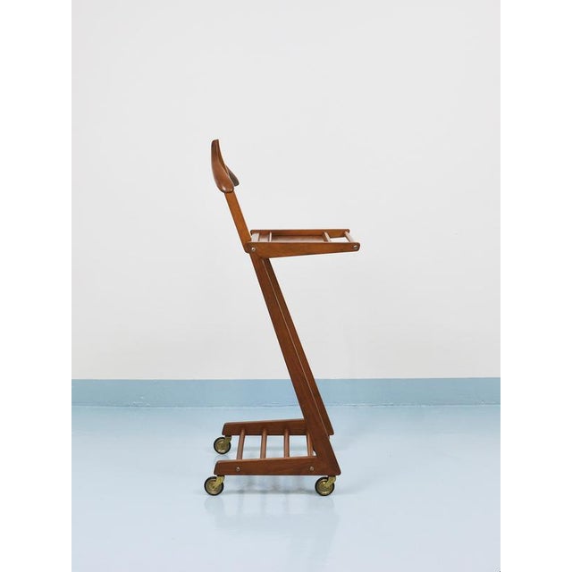 Mid-Century Modern Zigzag Clothing Valet from Opal, Germany, 1950s For Sale - Image 4 of 17