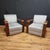 Vintage Chairs with Canaletto Walnut Armrests, Set of 2 For Sale - Image 13 of 15