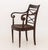 Brown Regency Style Mahogany Arm Chair, With String Inlay to the Scroll Arms For Sale - Image 8 of 10