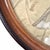 Vintage Carved Wooden Oval Frame With Lithograph For Sale - Image 6 of 7