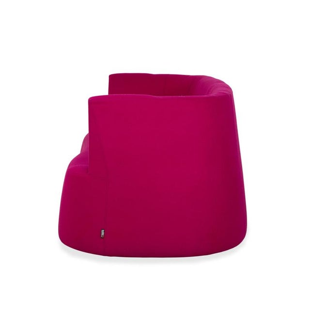 Powder 2-Seater Sofa in Magenta Fabric from Brühl For Sale - Image 13 of 14