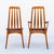 Restored Danish Modern Solid Teak "Eva" Dining Chairs by Niels Koefoed For Sale - Image 13 of 15
