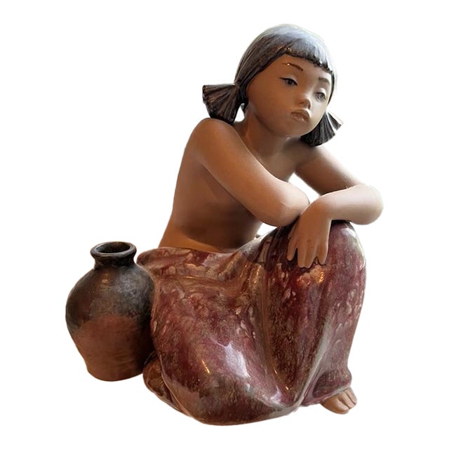 1984 Lladró “Desiree” by José Puche – Retired Spanish Porcelain Figurine For Sale
