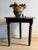 This antique French bobbin table is a quietly compelling study in age, material, and use. The base dates to the 18th...