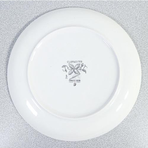 Vintage Plates in Porcelain, Set of 6 For Sale - Image 16 of 18