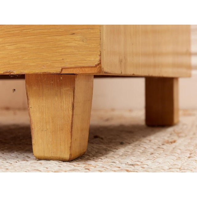Mid 20th Century Blonde Highboy Dresser For Sale - Image 9 of 12