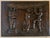 Antique Victorian Flemish Tavern Scene Wall Panels in Carved Oak, 1880, Set of 5 For Sale - Image 3 of 9