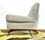 Extraordinary 1950s armchair by designer gigi radice, an icon of mid-century design. This piece perfectly embodies the...
