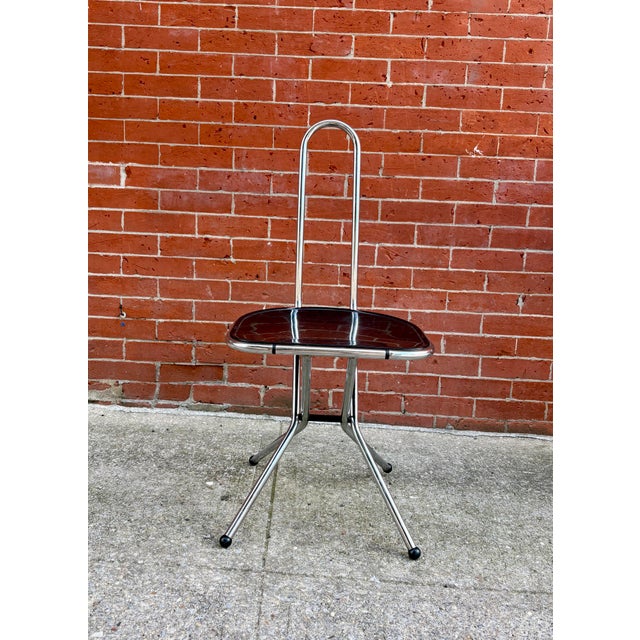 Black Set of Vintage Folding Chairs by Niels Gammelgaard for Ikea, 1970s For Sale - Image 8 of 12