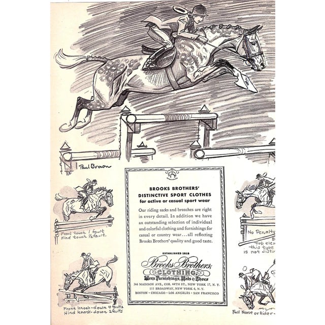 Paper The National Horse Show: Sixty-Ninth Year Program - November 4-11, 1952 For Sale - Image 7 of 12