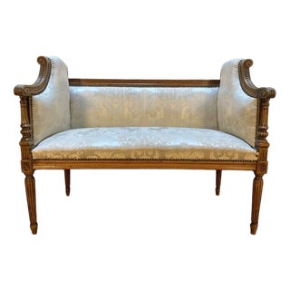Louis XVI Style Entrance Bench For Sale