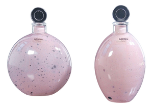 Blown Glass Vases by A. Barbini, Set of 2