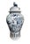 Vintage Lg Chinese Blue and White Porcelain Palace Urn/ Ginger Jar 36" H For Sale - Image 9 of 14