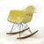 Zenith Eames Lemon Yellow Zenith Rope-Edge, RAR Rocker by Herman Miller For Sale - Image 4 of 10