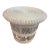 1940s Wicker Round Accent Table For Sale