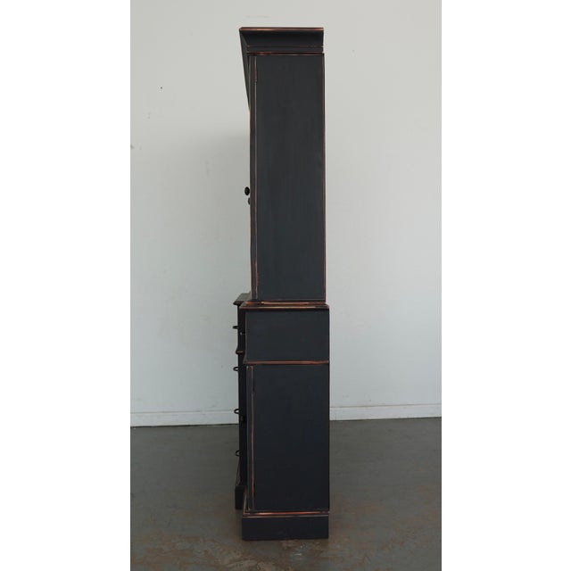 Vintage Painted Hutch For Sale In Austin - Image 6 of 13