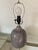 Ballard Designs Uttermost Mauve Ceramic Table Lamp With New Ballard Designs Isla Shade For Sale - Image 4 of 5