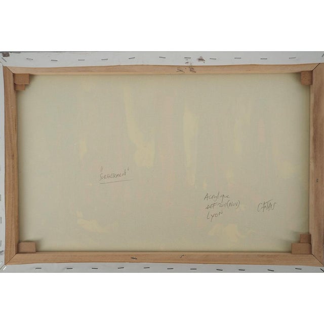 Bruno Cantais, Surgissement, Acrylic on Canvas, Signed For Sale - Image 7 of 8