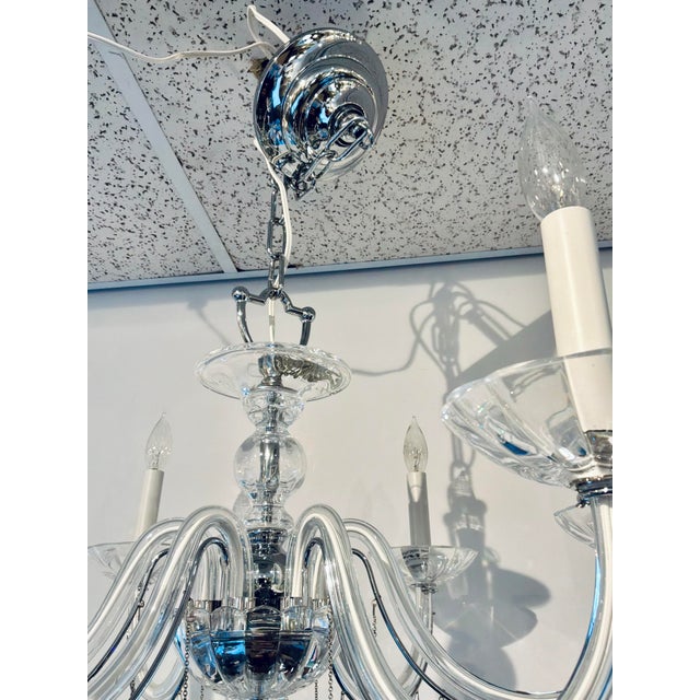 Glass Myran Allan Luxury Lighting Modern Murano Glass Chandelier For Sale - Image 7 of 7