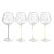 Malden Optic Red Wine Glasses - Clear, Set of 4 For Sale