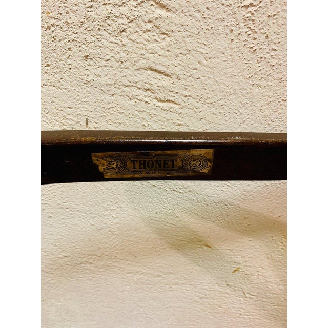 Console Table with White Statuary Marble Top by Michael Thonet for Thonet For Sale - Image 6 of 10