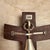 Mexican Mexican Modernist Sterling Silver Mahogany Wood Crucifix Gabriel Chavez De La Mora For Sale - Image 3 of 8