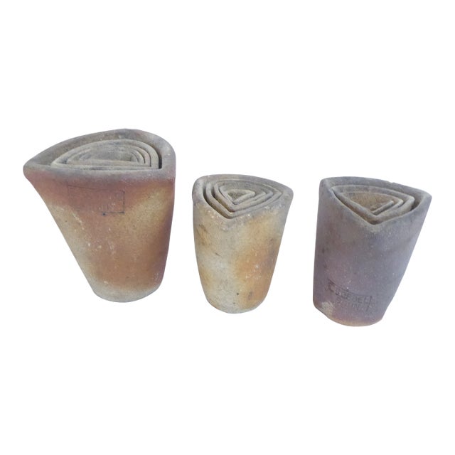 19th Century Ceramic Crucibles - Set of 3 For Sale