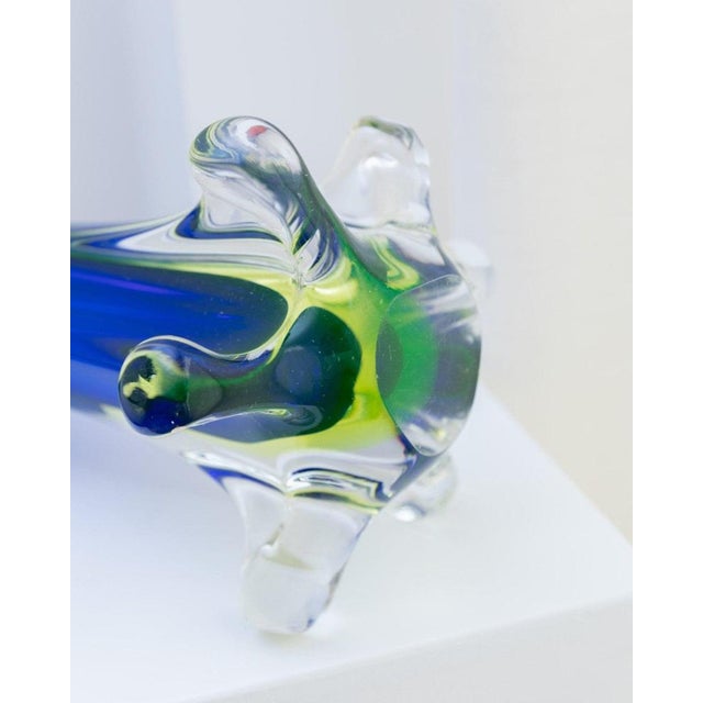 Glass Vase from Fratelli Toso, Italy, 1970s For Sale - Image 6 of 11