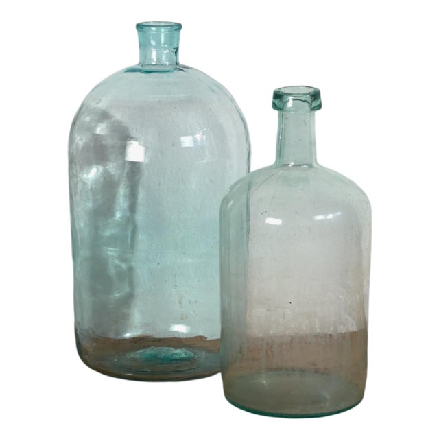 Large Bottles, 1920s, Set of 2 For Sale