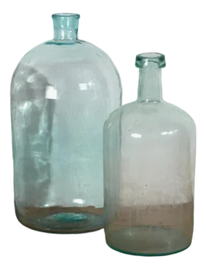 Large Bottles, 1920s, Set of 2