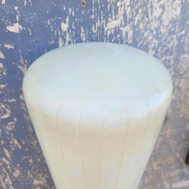 Wall Lights in Opaline Glass and Metal from Primat Leuchte, 1960s, Set of 2 For Sale - Image 4 of 17