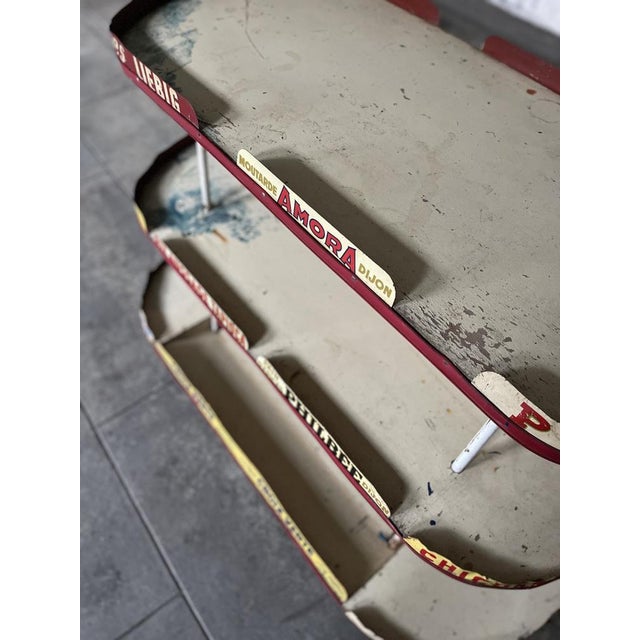 Wood Vintage Grocery Trolley, 1960s For Sale - Image 7 of 14