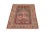 Traditional Hand-Knotted Antique Anatolian Rug in Pink and Green All Over Geometric Pattern For Sale - Image 3 of 6