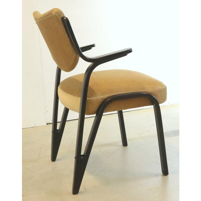 Vintage Fehrbellin Armchair in Wood & Fabric For Sale - Image 10 of 15