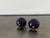 Cobalt Candlesticks from Lindner Kueps Bavaria, Germany, 1950s, Set of 2 For Sale - Image 6 of 13