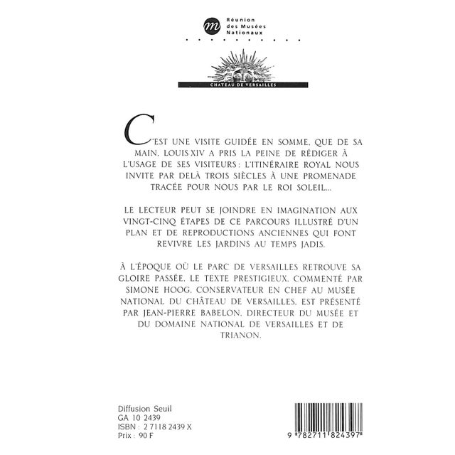 "Les Jardins De Versailles Par Louis Xiv" 1992 De Montrer, Maniere For Sale - Image 4 of 12