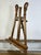 Walnut Easel with Swan Neck Decoration, 1970s For Sale - Image 14 of 15